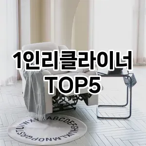 1인리클라이너 필수템! 이번 시즌을 위한 베스트 Top 5 1인리클라이너 추천!