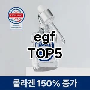 egf 필수템! 이번 시즌을 위한 베스트 Top 5 egf 추천!