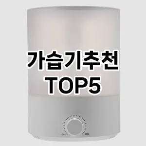 가습기추천 필수템! 이번 시즌을 위한 베스트 Top 5 가습기추천 추천!