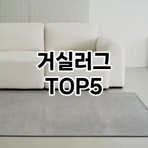거실러그 필수템! 이번 시즌을 위한 베스트 Top 5 거실러그 추천!