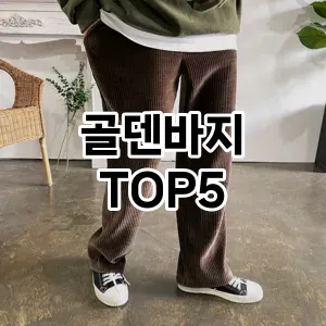 골덴바지 필수템! 이번 시즌을 위한 베스트 Top 5 골덴바지 추천!