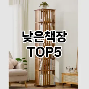낮은책장 필수템! 이번 시즌을 위한 베스트 Top 5 낮은책장 추천!