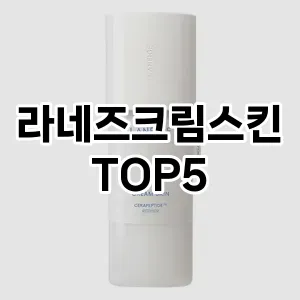 라네즈크림스킨 필수템! 이번 시즌을 위한 베스트 Top 5 라네즈크림스킨 추천!