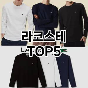 라코스테 필수템! 이번 시즌을 위한 베스트 Top 5 라코스테 추천!