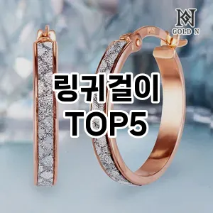링귀걸이 필수템! 이번 시즌을 위한 베스트 Top 5 링귀걸이 추천!
