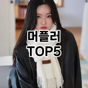 머플러 필수템! 이번 시즌을 위한 베스트 Top 5 머플러 추천!