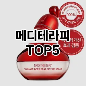 메디테라피 필수템! 이번 시즌을 위한 베스트 Top 5 메디테라피 추천!