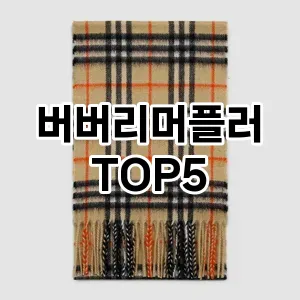 버버리머플러 필수템! 이번 시즌을 위한 베스트 Top 5 버버리머플러 추천!