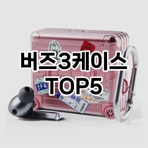 버즈3케이스 필수템! 이번 시즌을 위한 베스트 Top 5 버즈3케이스 추천!