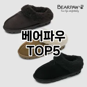 베어파우 필수템! 이번 시즌을 위한 베스트 Top 5 베어파우 추천!
