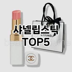 샤넬립스틱 필수템! 이번 시즌을 위한 베스트 Top 5 샤넬립스틱 추천!
