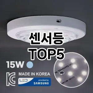 센서등 필수템! 이번 시즌을 위한 베스트 Top 5 센서등 추천!