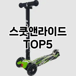 스쿳앤라이드 필수템! 이번 시즌을 위한 베스트 Top 5 스쿳앤라이드 추천!