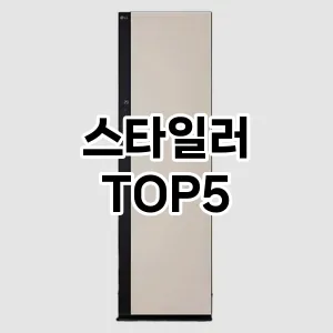 스타일러 필수템! 이번 시즌을 위한 베스트 Top 5 스타일러 추천!