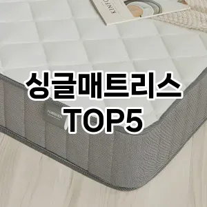 싱글매트리스 필수템! 이번 시즌을 위한 베스트 Top 5 싱글매트리스 추천!