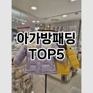 아가방패딩 필수템! 이번 시즌을 위한 베스트 Top 5 아가방패딩 추천!