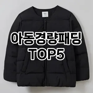 가벼워서 더 좋은 경량패딩! 올겨울 스타일리시한 선택 Top 5!