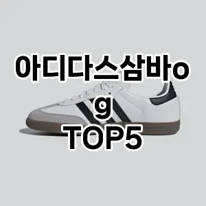 아디다스삼바og 필수템! 이번 시즌을 위한 베스트 Top 5 아디다스삼바og 추천!