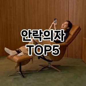 안락의자 필수템! 이번 시즌을 위한 베스트 Top 5 안락의자 추천!