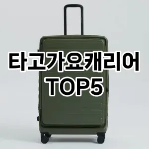타고가요캐리어 필수템! 이번 시즌을 위한 베스트 Top 5 타고가요캐리어 추천!