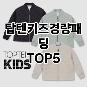 가벼워서 더 좋은 경량패딩! 올겨울 스타일리시한 선택 Top 5!