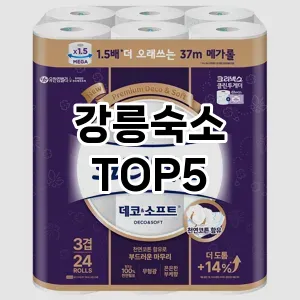 강릉숙소 필수템! 이번 시즌을 위한 베스트 Top 5 강릉숙소 추천!