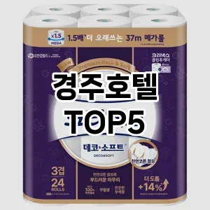 경주호텔 필수템! 이번 시즌을 위한 베스트 Top 5 경주호텔 추천!