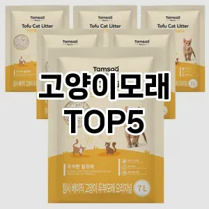 고양이모래 필수템! 이번 시즌을 위한 베스트 Top 5 고양이모래 추천!