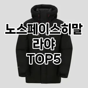 노스페이스히말라야 필수템! 이번 시즌을 위한 베스트 Top 5 노스페이스히말라야 추천!