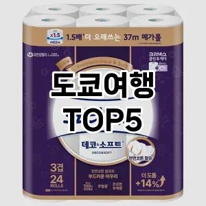 도쿄여행 필수템! 이번 시즌을 위한 베스트 Top 5 도쿄여행 추천!