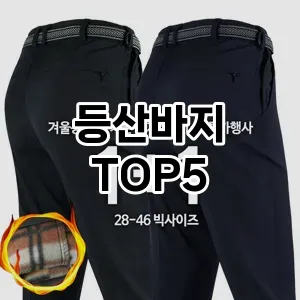 등산바지 필수템! 이번 시즌을 위한 베스트 Top 5 등산바지 추천!