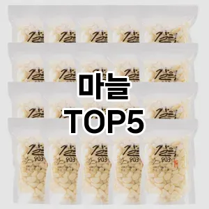 마늘 필수템! 이번 시즌을 위한 베스트 Top 5 마늘 추천!