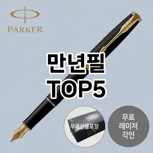 만년필 필수템! 이번 시즌을 위한 베스트 Top 5 만년필 추천!