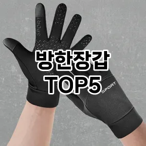 방한장갑 필수템! 이번 시즌을 위한 베스트 Top 5 방한장갑 추천!