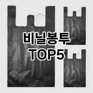 비닐봉투 필수템! 이번 시즌을 위한 베스트 Top 5 비닐봉투 추천!