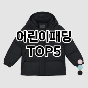 어린이패딩 필수템! 이번 시즌을 위한 베스트 Top 5 어린이패딩 추천!
