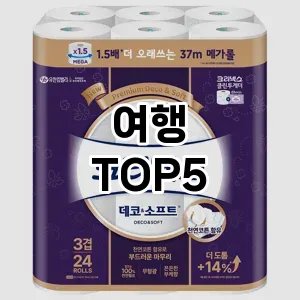 여행 필수템! 이번 시즌을 위한 베스트 Top 5 여행 추천!