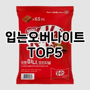 입는오버나이트 필수템! 이번 시즌을 위한 베스트 Top 5 입는오버나이트 추천!