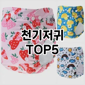 천기저귀 필수템! 이번 시즌을 위한 베스트 Top 5 천기저귀 추천!