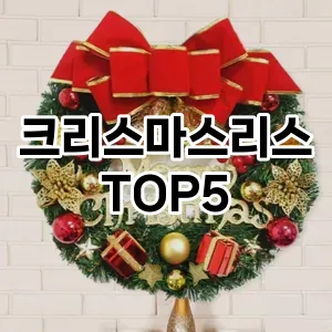크리스마스리스 필수템! 이번 시즌을 위한 베스트 Top 5 크리스마스리스 추천!