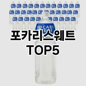 포카리스웨트 필수템! 이번 시즌을 위한 베스트 Top 5 포카리스웨트 추천!