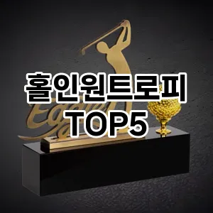 홀인원트로피 필수템! 이번 시즌을 위한 베스트 Top 5 홀인원트로피 추천!