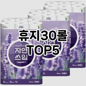 휴지30롤 필수템! 이번 시즌을 위한 베스트 Top 5 휴지30롤 추천!