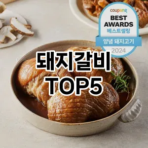 뜨거운 인기! 지금 꼭 필요한 돼지갈비 TOP 5 추천