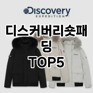 트렌디한 아이템! 디스커버리숏패딩 BEST 5 추천
