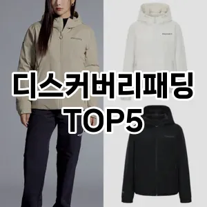 뜨거운 인기! 지금 꼭 필요한 디스커버리패딩 TOP 5 추천
