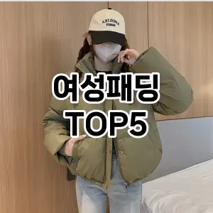 세련된 여성미! 올겨울 필수 여성패딩 TOP 5 추천