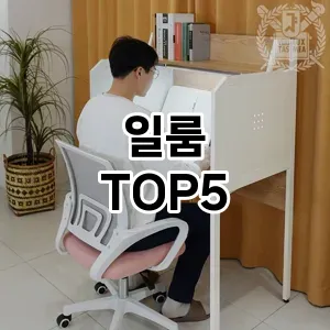 뜨거운 인기! 지금 꼭 필요한 일룸 TOP 5 추천