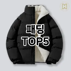 트렌디한 아이템! 패딩 BEST 5 추천