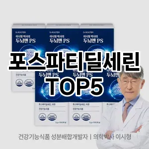 실용성과 스타일을 모두! 포스파티딜세린 베스트 추천